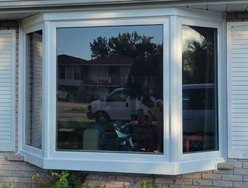 New white bay window 